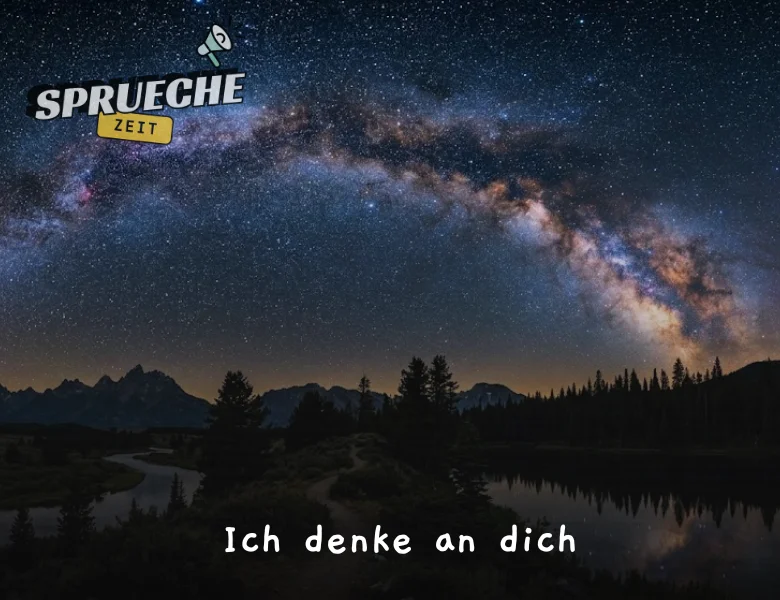 Gute Nacht Bilder kostenlos – süße Grüße für jeden Abend 12 Ich denke an dich