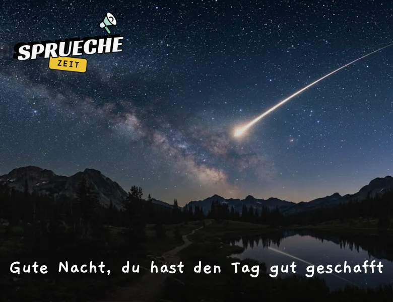 Gute Nacht Bilder kostenlos – süße Grüße für jeden Abend 7 Gute Nacht, du hast den Tag gut geschafft