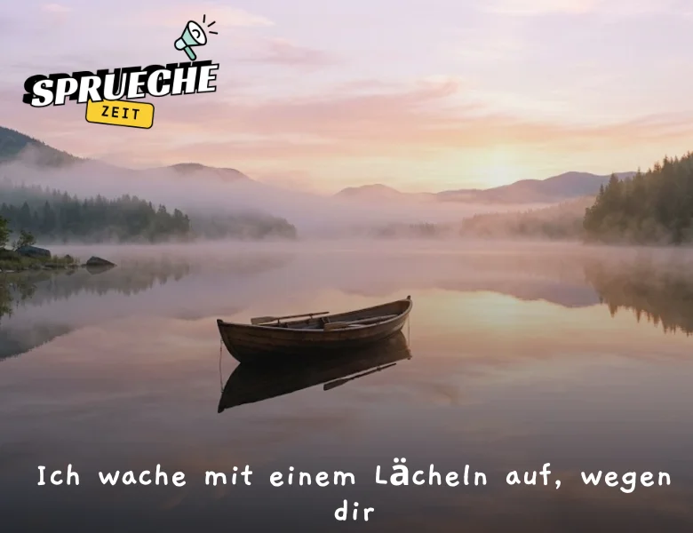 Wunderschöne Guten Morgen Bilder Neu – Liebevolle Grüße für jeden Tag 24 Ich wache mit einem Lächeln auf, wegen dir