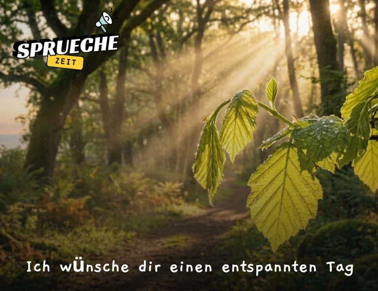 Wunderschöne Guten Morgen Bilder Neu – Liebevolle Grüße für jeden Tag 12 Ich wünsche dir einen entspannten Tag
