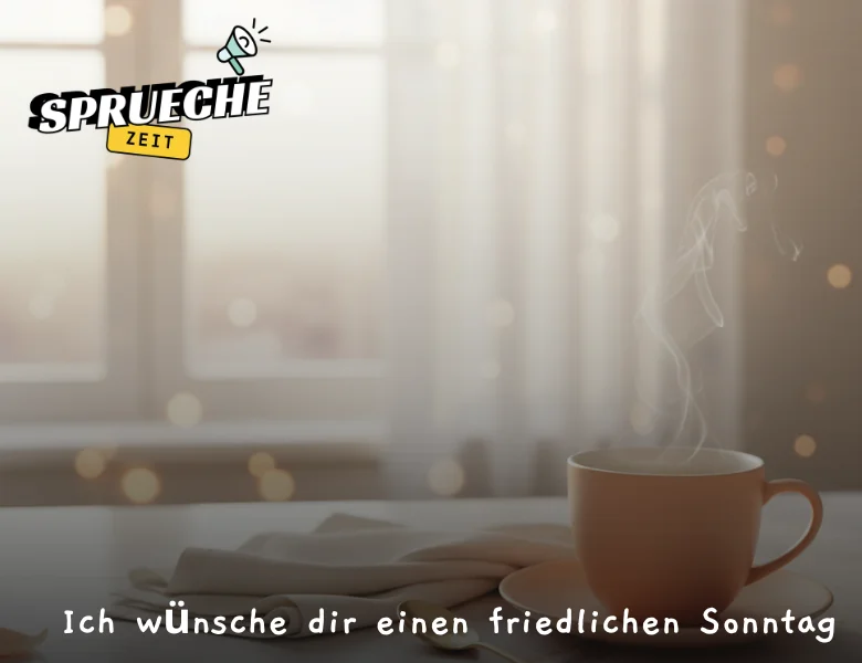 Wunderschöne Guten Morgen Bilder Neu – Liebevolle Grüße für jeden Tag 10 Ich wünsche dir einen friedlichen Sonntag