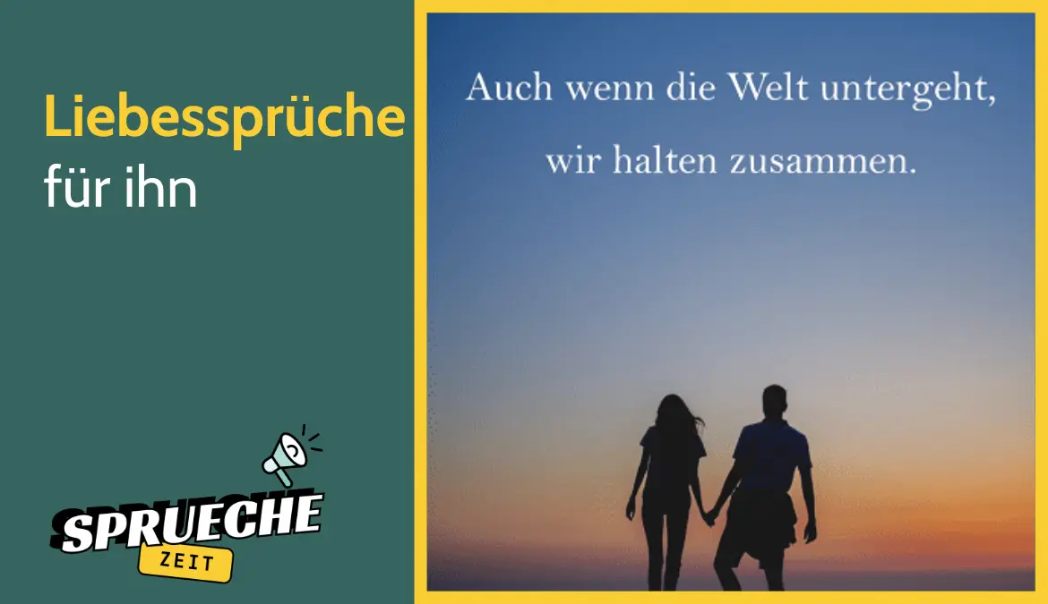 Liebessprüche für ihn – Süße und romantische Worte für dein Herz