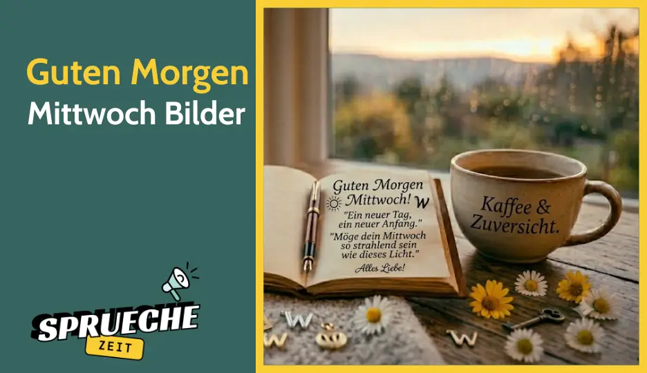 Guten Morgen Mittwoch Bilder – Die Schönsten Grüße für einen Tollen Tag
