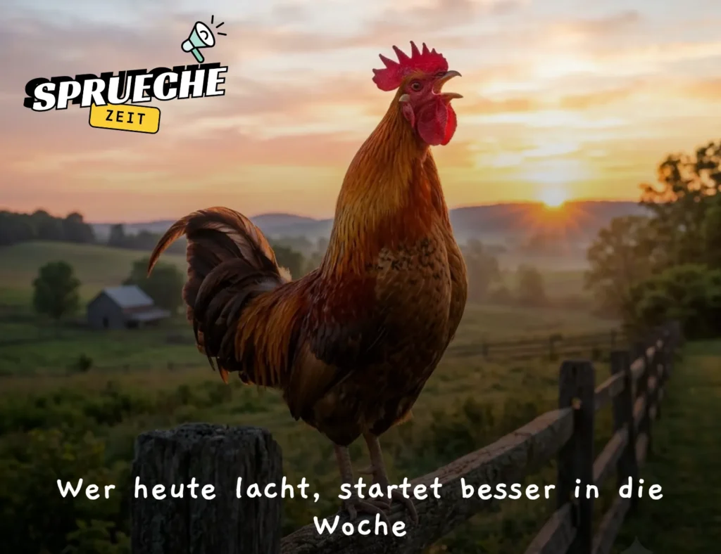 Wochenstart Guten Morgen Montag Lustig für Einen Fröhlichen Beginn